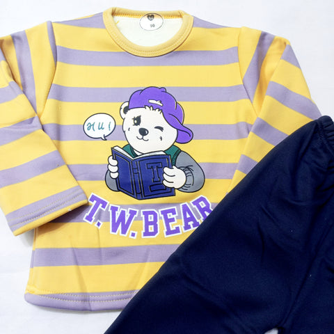 Printed Set - Bear - Yellow Design