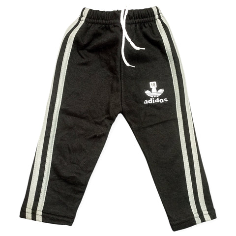 Fleece Trousers - Black Design 2