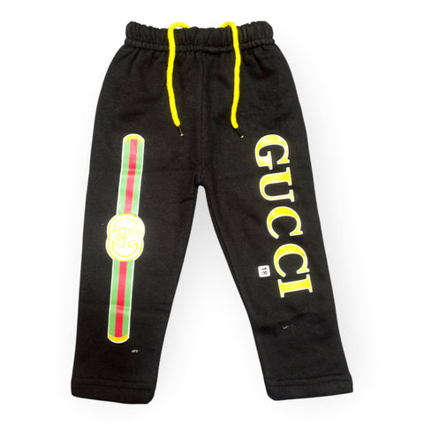 Fleece Trousers - Black Design 5