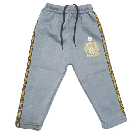 Fleece Trousers - Light Blue Design 7