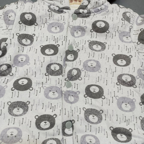 Premium Romper Bears - Gray