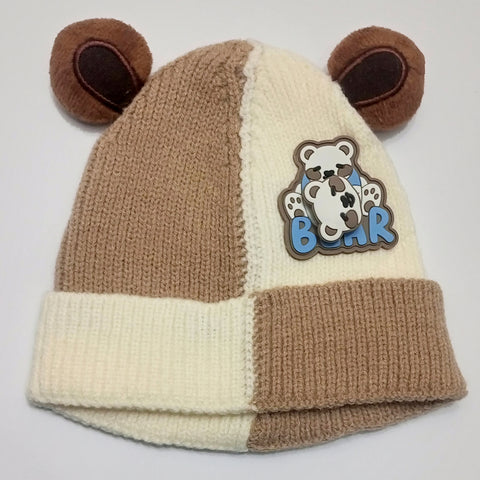 Winter Baby Caps - Bear