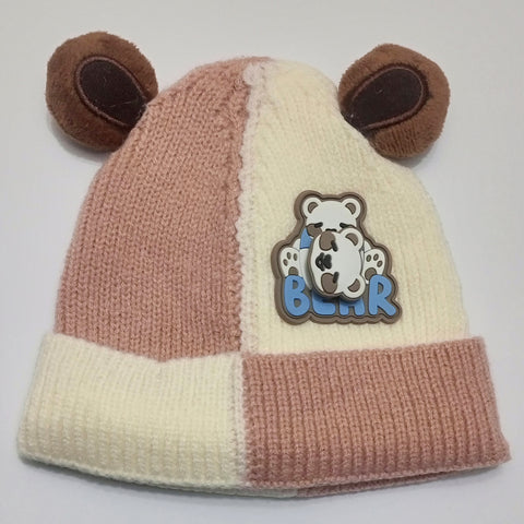 Winter Baby Caps - Bear
