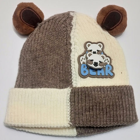 Winter Baby Caps - Bear