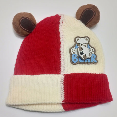 Winter Baby Caps - Bear