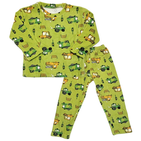 Printed Set - Cars & Trucks - Green