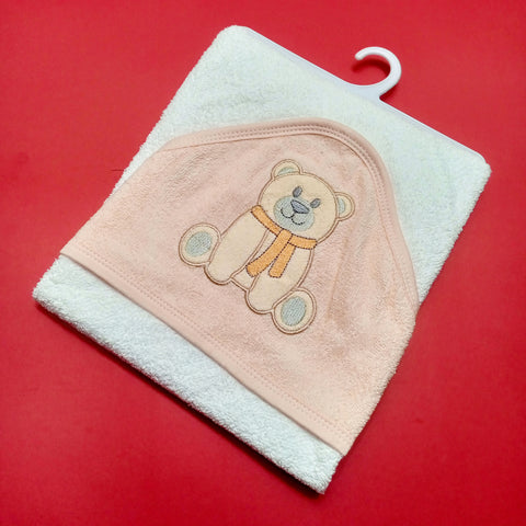 Baby Hooded Towel - Cartoon - Design 1