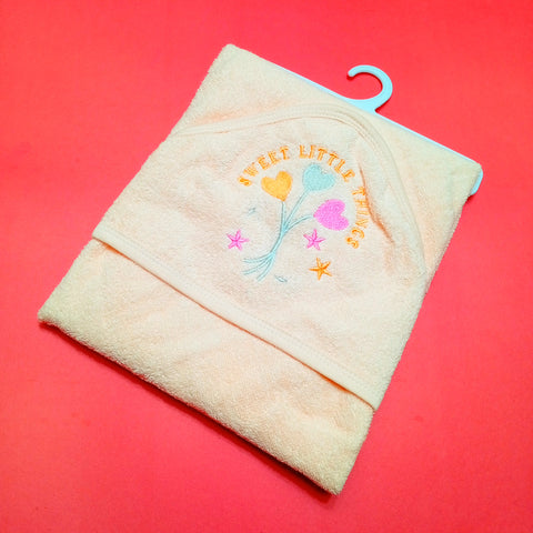 Baby Hooded Towel - Design 3