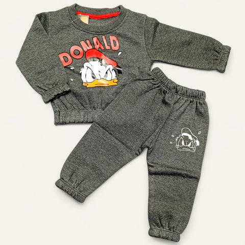 Kids Sweatshirt and Trouser - Donald - Gray
