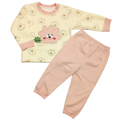 Printed Set - Pink - Cartoon