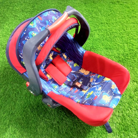 Jumbo Carry Cot - Blue - Design 1