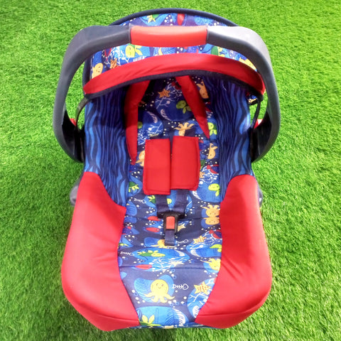 Jumbo Carry Cot - Blue - Design 1