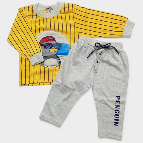 Shirt & Trouser - Lining Yellow