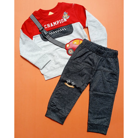 Kids Suit - Red - Champion