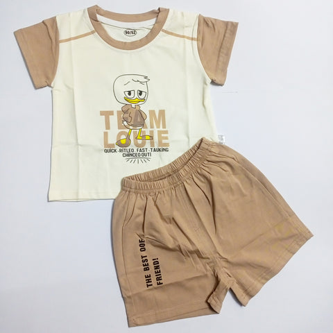 Imported - T.Shirt & Short - Team Brown