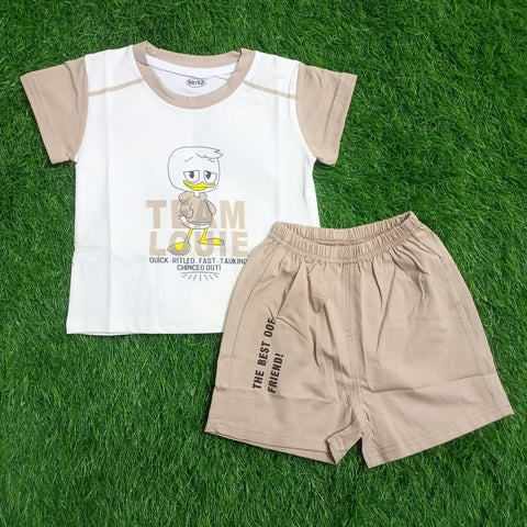 Imported - T.Shirt & Short - Team Brown
