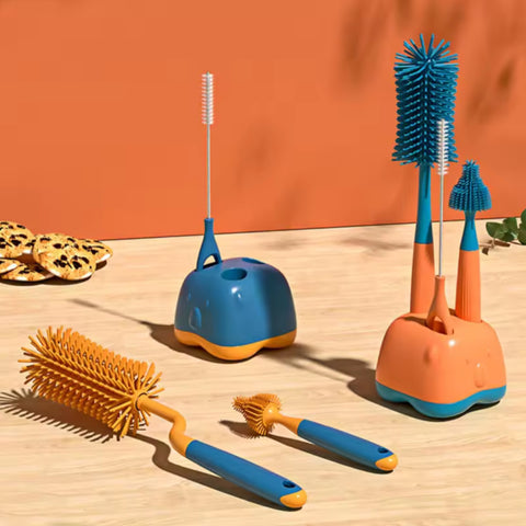 Rotating Bottle Brush Set