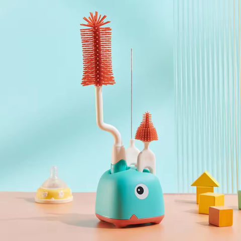 Rotating Bottle Brush Set