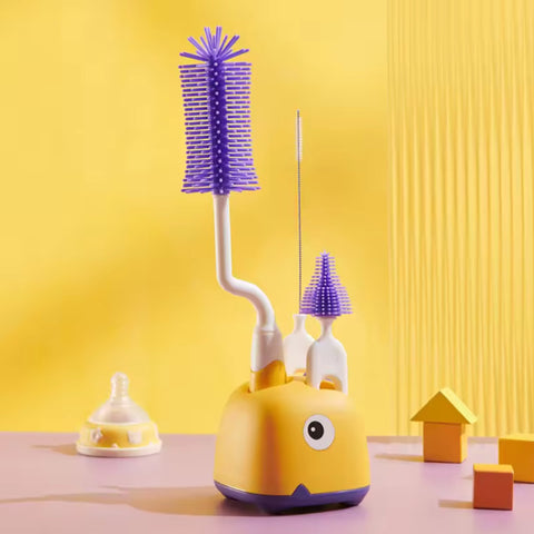 Rotating Bottle Brush Set