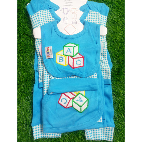 6 Pieces Gift Set - Blue Alphabet