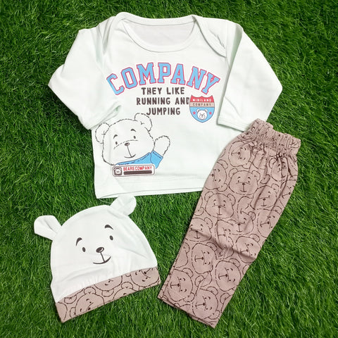 Kids Suit with Cap - Bear