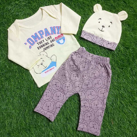 Kids Suit with Cap - Bear