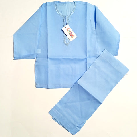Kurta Shalwar - Sky Blue - C4
