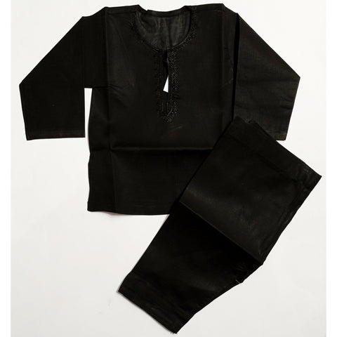 Kurta Shalwar - Black - C18