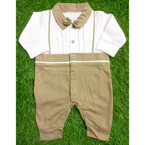 Baby Romper - Brown - D2535