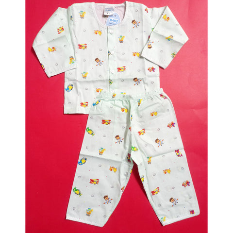 Imported Night Suit - LIght Green