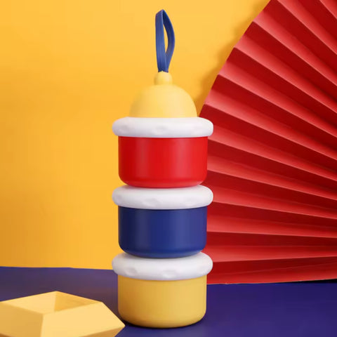 3-Layer Multi-Color Milk Powder Container