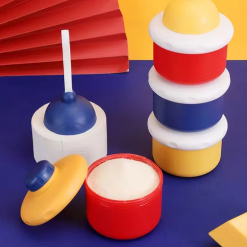 3-Layer Multi-Color Milk Powder Container