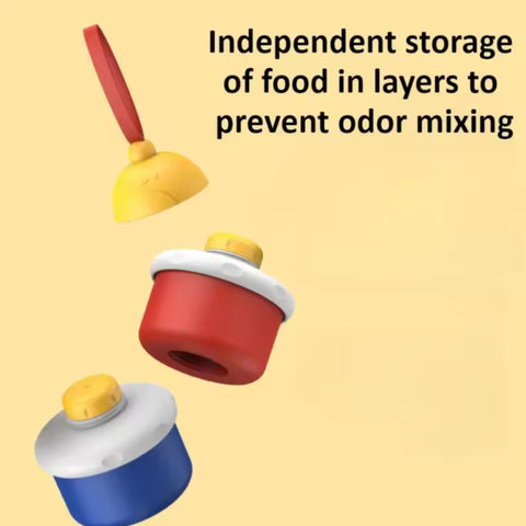 3-Layer Multi-Color Milk Powder Container
