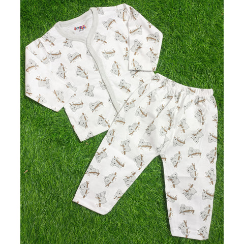 Summer Night Suit - 25 - Gray Cartoon