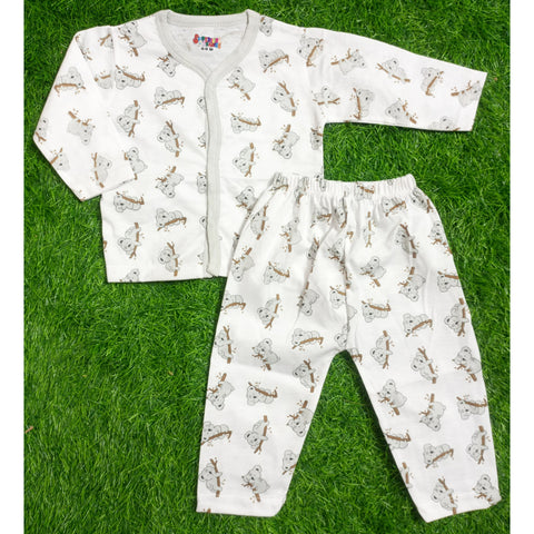 Summer Night Suit - 25 - Gray Cartoon