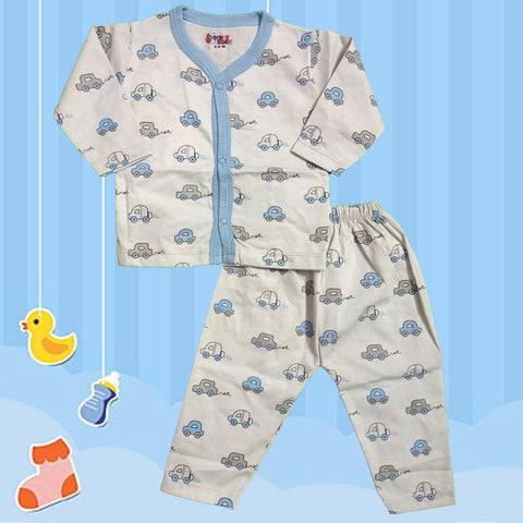 Summer Night Suit - 25 - Blue Cars