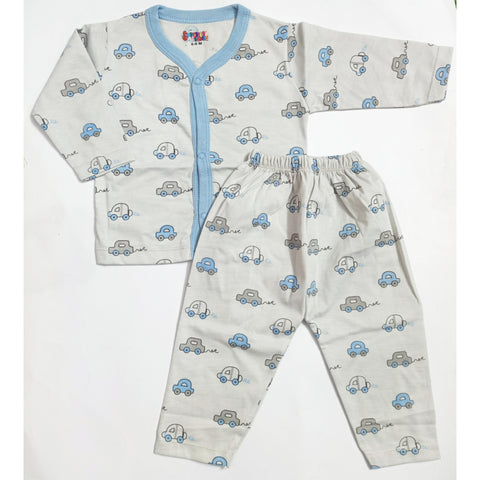 Summer Night Suit - 25 - Blue Cars