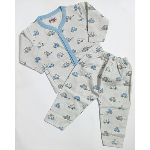 Summer Night Suit - 25 - Blue Cars