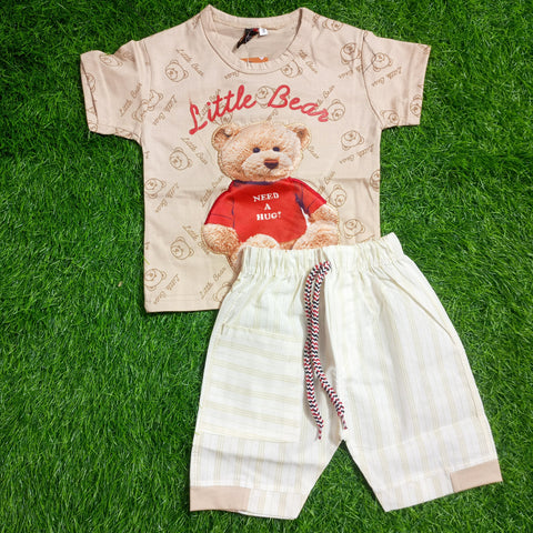 T.Shirt & Nicker - Skin - Little Bear