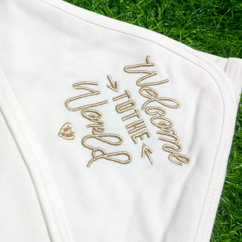 Wrapping Sheet - Welcome to the World