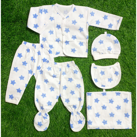 6 Pieces Baby Gift Set - Stars