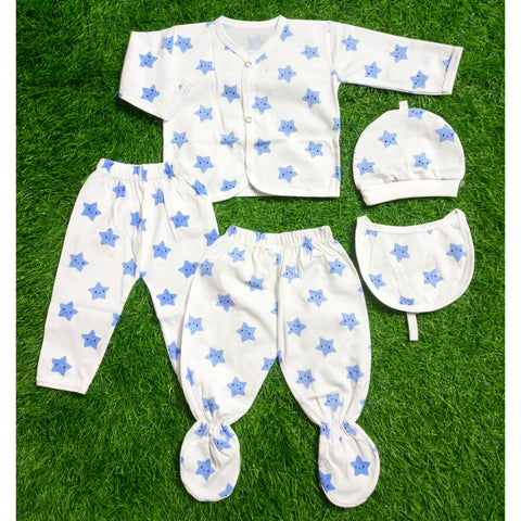 5 Pieces Baby Gift Set - Stars