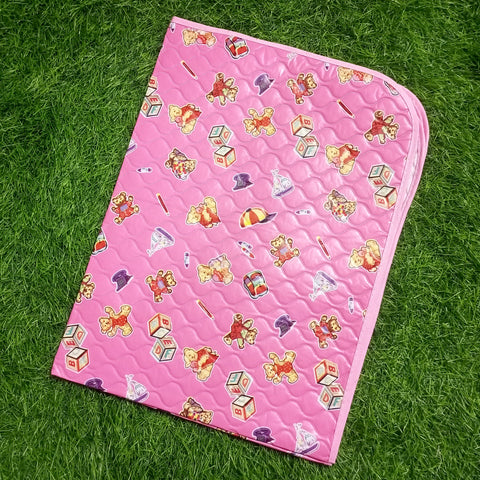 Diaper Changing Sheet - Pink Design