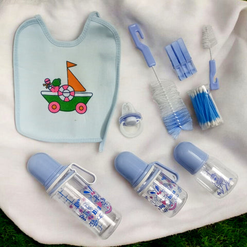 10 Pieces Feeder Gift Set - Blue