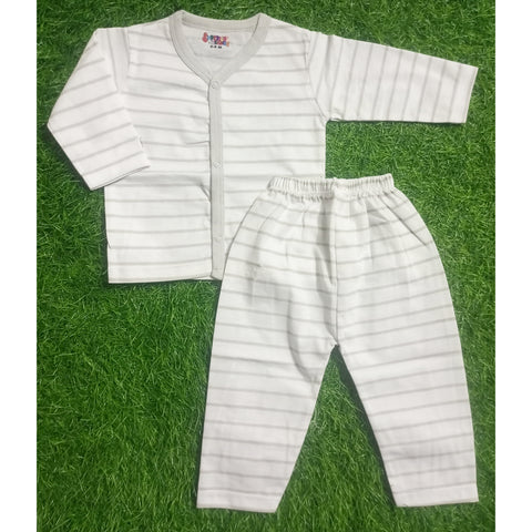 Summer Night Suit - 25 - Gray Lining