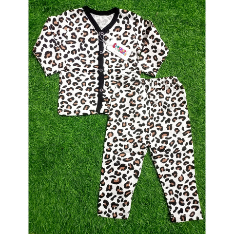 Summer Night Suit - Design 25 - Tiger Print