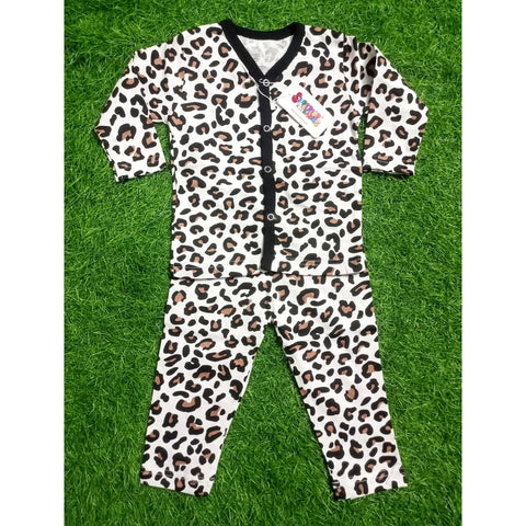 Summer Night Suit - Design 25 - Tiger Print
