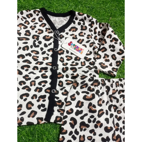 Summer Night Suit - Design 25 - Tiger Print