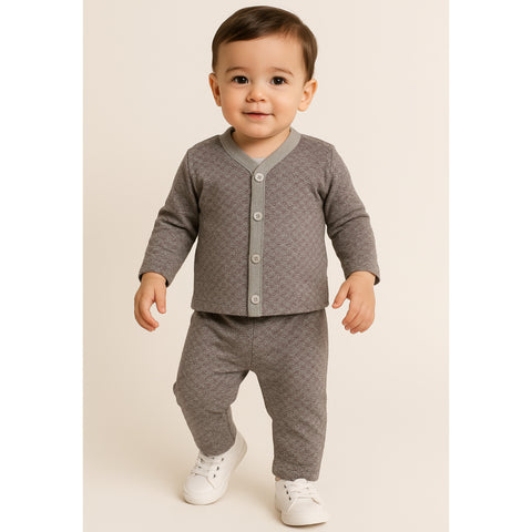 Summer Night Suit - Design 25 - Gray Design
