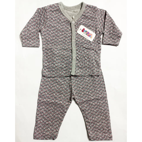 Summer Night Suit - Design 25 - Gray Design